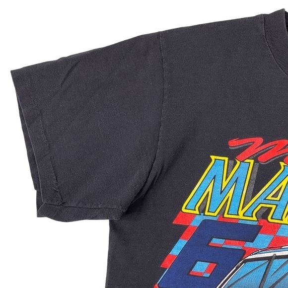 Vintage Nascar T Shirt Medium Mark Martin Valvoline Racecar 1994 Single Stitch - Picture 2 of 10